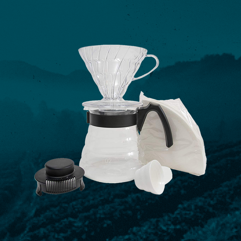 Hario V60 Craft Coffee Pour Over Starter Kit
